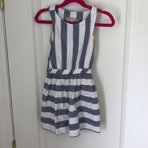 Striped Zara Cut out dress
